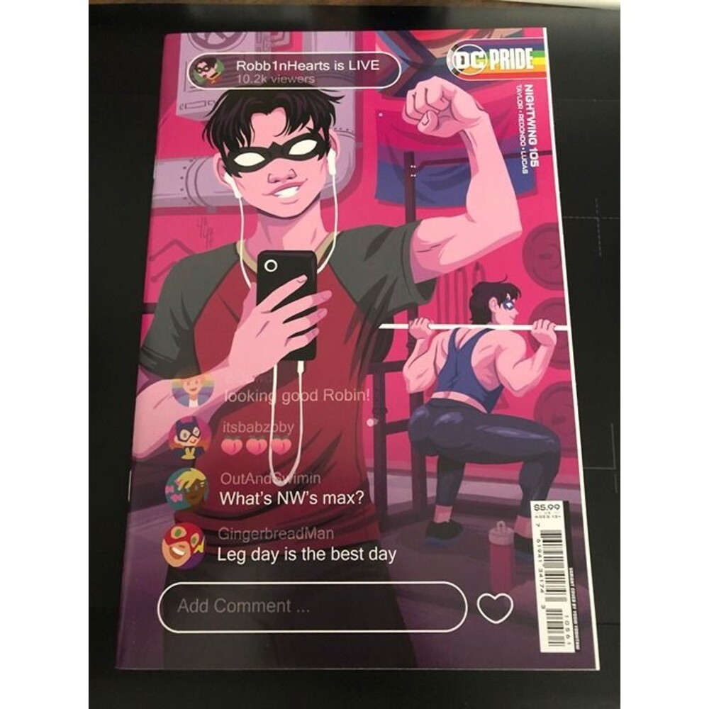 Nightwing #105 (DC 2023) Yoshi Yoshitani DC Pride Variant NM